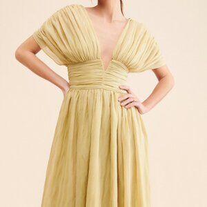 4SI3NNA Ruched Maxi Dress